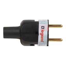 [35008] FICHE 2P 16A CAOUT.SD NOIR