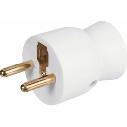 [32934] FICHE MALE 2P+T DROITE 16A BLANC LEGRAND 50415