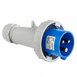[32943] FICHE MALE DROITE 2P+T 32A IP67 6H 56323