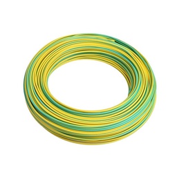 [32998] FIL SOUPLE HO7-VK 2,5MM2 VERT JAUNE RLX 100M