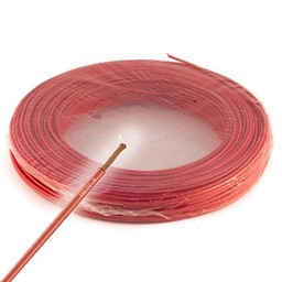 [33030] FIL SOUPLE HO7-VK 25MM2 ROUGE ML