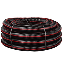 [34797] CONDUIT CINTRABLE TPC ANNELE Ø110 N450C ROUGE RLX 25M COURANT 32035520