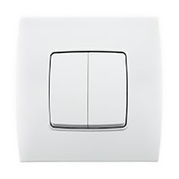 [33078] INTERRUPTEUR ENC DOUBLE SIMPLE ALLUMAGE