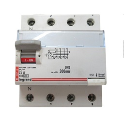 [35115] INTERRUPTEUR DIFFERENTIEL TETRA 400V 300MA 25A