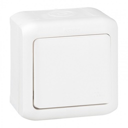 [33204] APPAREILLAGE INTER VV APPARENT ETANCHE IP44 BLANC FORIX 782363 LEGRAND