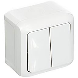 [33207] APPAREILLAGE INTER DA APPARENT ETANCHE IP44 GRIS FORIX 782382 LEGRAND