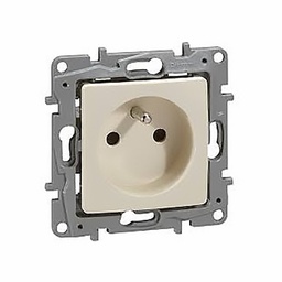 [33214] APPAREILLAGE PC ENCASTRE 2P+T 16A IVOIRE NILOE 664835 LEGRAND