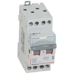 [33228] INTERRUPTEUR SECTIONNEUR MODULAIRE 4P 32A 2MOD VIS/VIS 406479 LEGRAND