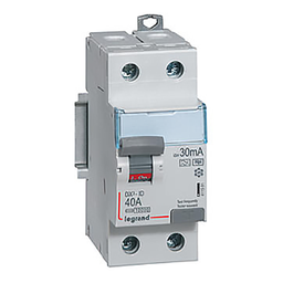 [33232] INTERRUPTEUR DIFFERENTIEL MODULAIRE 2P 40A 30MA HPI 2MOD VIS/VIS 411591 LEGRAND