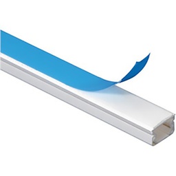 [33312] MOULURE 20X12,5X2,10M 1 COMPARTIMENT SANS CLOISON 30008 LEGRAND