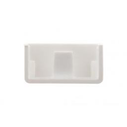 [33471] 4 EMBOUTS / MOULURE 20X10 BLANC