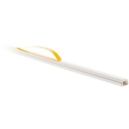 [33483] GOULOTTE/CABLE TV 7X12 2M BLANC 9016