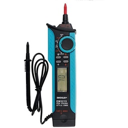 [33520] MULTIMETRE DIGITAL STYLO DEPANNAGE RECEPTEUR VACDC/MAACDC/OHM CAT II 600V ANDELI EM3215