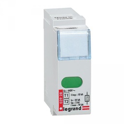 [33539] CASSETTE DE RECHANGE DE PARAFOUDRE 70KA POUR REF 003920/21/22/23 003928 LEGRAND