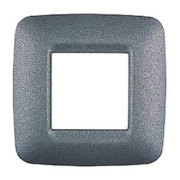 [33632] PLAQUE GEWIS TITANE METALLISE GW34841