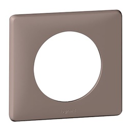 [33647] PLAQUE NEUT 1 P TAUPE (SANS PLAQUE