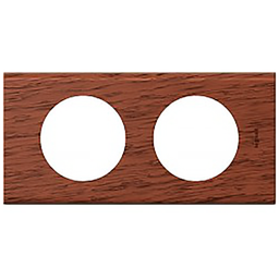 [33658] PLAQUE MAT 2 P ACAJOU (SANS PLAQUE