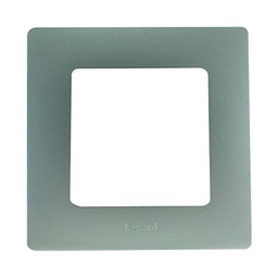 [33683] APPAREILLAGE PLAQUE 1POSTE ARGENT NILOE 96705 LEGRAND