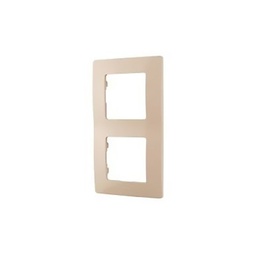 [33687] APPAREILLAGE PLAQUE 2POSTE IVOIRE NILOE 665012 LEGRAND