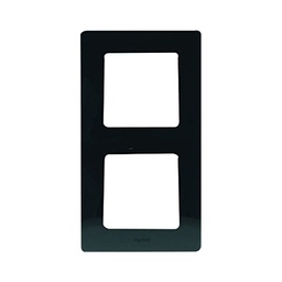 [33688] APPAREILLAGE PLAQUE 2POSTE ONYX NILOE 96711 LEGRAND