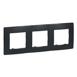 [33698] APPAREILLAGE PLAQUE 3POSTE ONYX NILOE 96721 LEGRAND