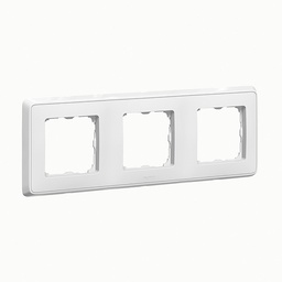 [34657] CARIVA PLAQUE 3POSTES BLANC - LEGRAND