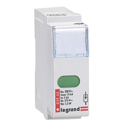 [33721] CASSETTE DE RECHANGE DE PARAFOUDRE 15KA POUR REF 003940/41/22/43 003944 LEGRAND