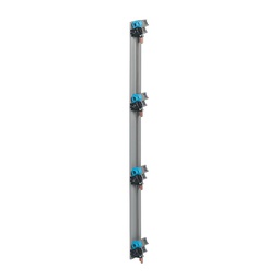 [33733] PEIGNE ALIMENTATION VERTICAL P+N 4 RANGEES 125MM POUR DISJ ALIM HAUT/HAUT VIS ET AUTO 405002 LEGRAND