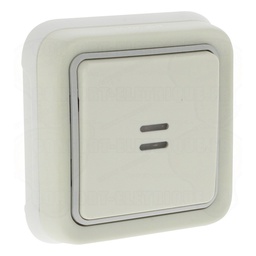 [33796] APPAREILLAGE BP L ENCASTRE ETANCHE IP55 IK07 BLANC PLEXO 69861 LEGRAND