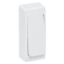 [33809] POUSSOIR VERSION ETROITE APPAREILLAGE SAILLIE - BLANC