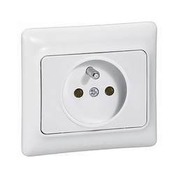 [34652] APPAREILLAGE PC ENCASTRE 2P+T 16A BLANC SANS ECLIPS KAPTIKA 782117 LEGRAND