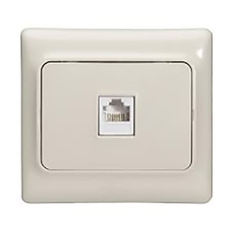 [33872] APPAREILLAGE PRISE ENCASTRE RJ11 BLANC KAPTIKA 782114 LEGRAND
