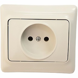 [33874] APPAREILLAGE PC ENCASTRE 2P 10A IVOIRE KAPTIKA 782140 LEGRAND