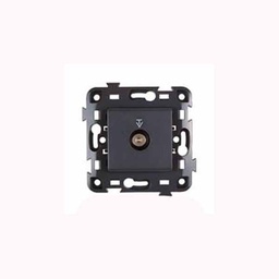 [33900] PRISE TV DIRECTE MALE NOIR (SANS PLAQUE) CE