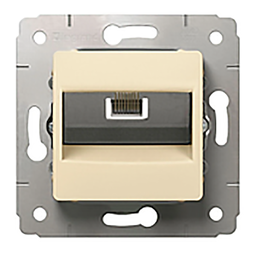 [33910] CARIVA MECAN. PRISE ENCATRE RJ45 IVOIRE -LEGRAND