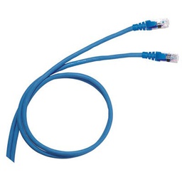 [33922] CORDON DE BRASSAGE RJ45 CAT.6 F/UTP ECRANTE L:1M