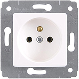 [33937] CARIVA MECAN. PC ENCASTRE 2P+T BLANC - LEGRAND