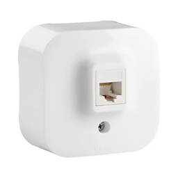 [33956] PRISE APPARENT RJ45 CAT 5 BLANC FORIX 782424 LEGRAND]