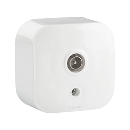 [33957] APPAREILLAGE PRISE APPARENT TV BLANC FORIX 782415 LEGRAND