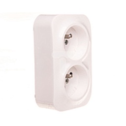 [33977] APPAREILLAGE PC APPARENT 2X2P+T 16A BLANC FORIX 782439 LEGRAND