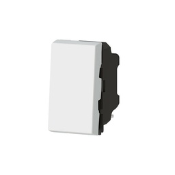 [34029] MOSAIC _INTER ou VV 10AX 250V EASY-LED 1 MODULE - BLANC