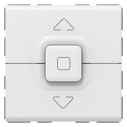 [34038] MOSAIC _POUSSOIR VOLET ROULANT 2MOD 500W MAX - BLANC