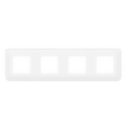 [34054] MOSAIC _PLAQUE DE FINITION 4x2MOD HORIZ. BLANC