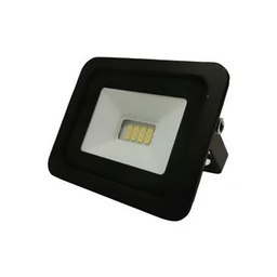 [34089] PROJECTEUR LED 10W IP65 NOIR 800 LUMENS - 6000K