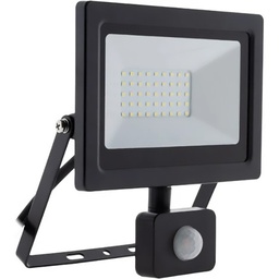 [34098] PROJECTEUR LED 30W IP44 + DETECTEUR NOIR 6000K Elexity