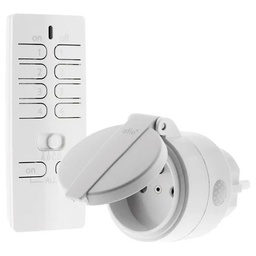 [34116] PRISE TELECOMMANDEE EXTERIEURE 3000W - IP44