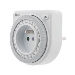 [35223] PROGRAMMATEUR COMPACT MECANIQUE BLANC