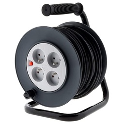 [34192] ENROULEUR HO5VV-F 4 PRISES 16A 3G1,5 20 M + COUPE-CIRCUIT