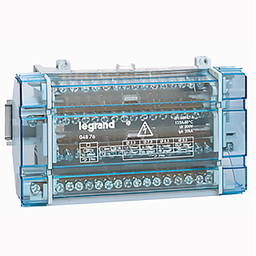 [35252] REPARTITEUR MODULAIRE MONOBLOC 4P 125A 10MOD 004876 LEGRAND