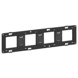 [34338] SUPPORT POUR PRISE BATIBOX 4POSTE (SANS PLAQUE)